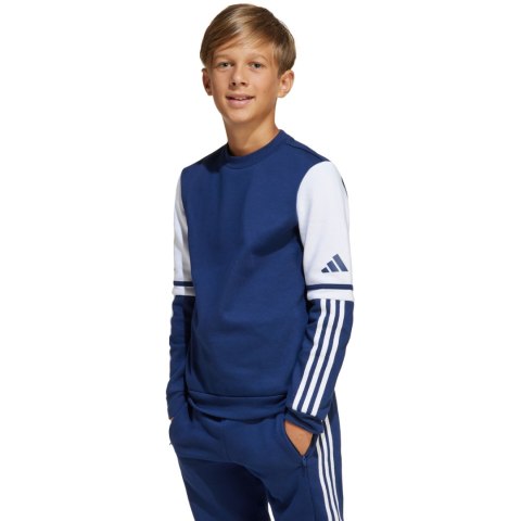 Bluza dla dzieci adidas Squadra 25 Sweat Crew granatowa JD4814 Adidas teamwear