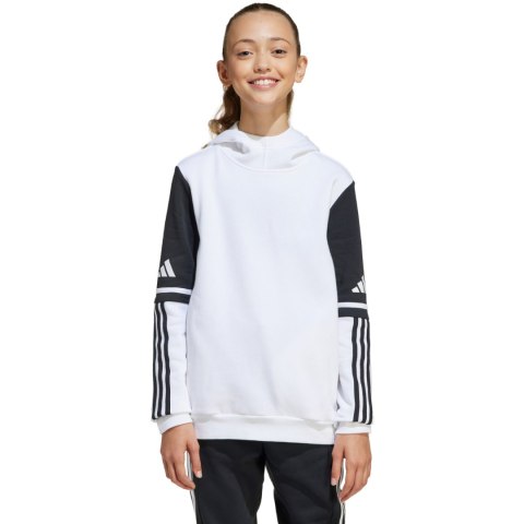 Bluza dla dzieci adidas Squadra 25 Sweat Hoody biała JD4807 Adidas teamwear
