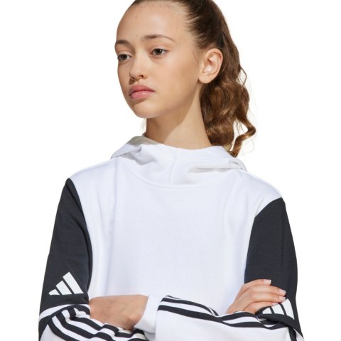 Bluza dla dzieci adidas Squadra 25 Sweat Hoody biała JD4807 Adidas teamwear