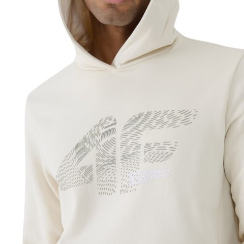 Bluza męska 4F M1585 kremowa 4FWSS25TSWSM1585 12S 4F