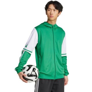 Bluza męska adidas Squadra 25 Hoody zielono-biała JP3164 Adidas teamwear