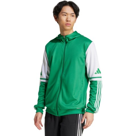 Bluza męska adidas Squadra 25 Hoody zielono-biała JP3164 Adidas teamwear