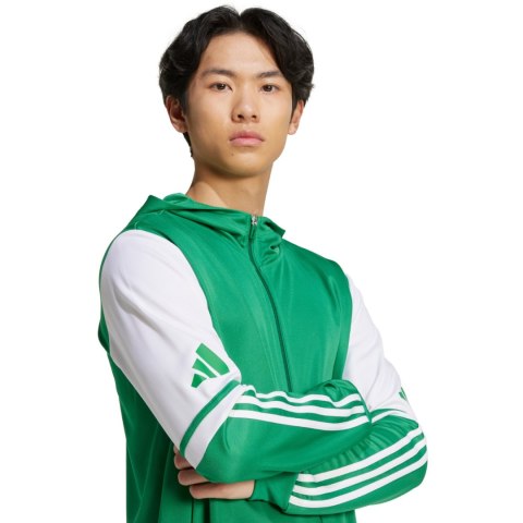 Bluza męska adidas Squadra 25 Hoody zielono-biała JP3164 Adidas teamwear