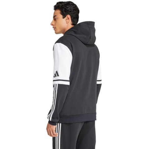 Bluza męska adidas Squadra 25 Sweat Hoody czarno-biała JE2776 Adidas teamwear