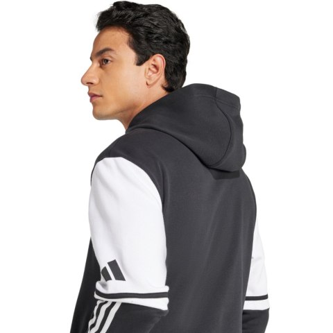 Bluza męska adidas Squadra 25 Sweat Hoody czarno-biała JE2776 Adidas teamwear