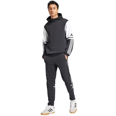 Bluza męska adidas Squadra 25 Sweat Hoody czarno-biała JE2776 Adidas teamwear