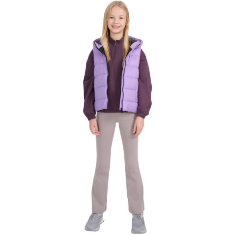 Kamizelka dla dziewczynki 4F F166 fioletowa 4FJWSS25TVJAF166 51S 4F