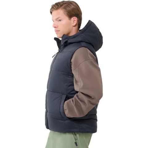 Kamizelka męska 4F M193 głęboka czerń 4FWSS25TVJAM193 20S 4F