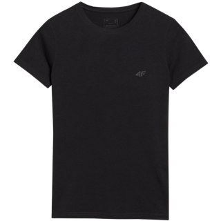 Koszulka damska 4F F2255 głęboka czerń 4FWMM00TTSHF2255 20S 4F