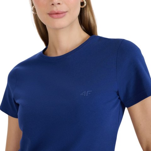 Koszulka damska 4F F2255 granatowa 4FWMM00TTSHF2255 031S 4F