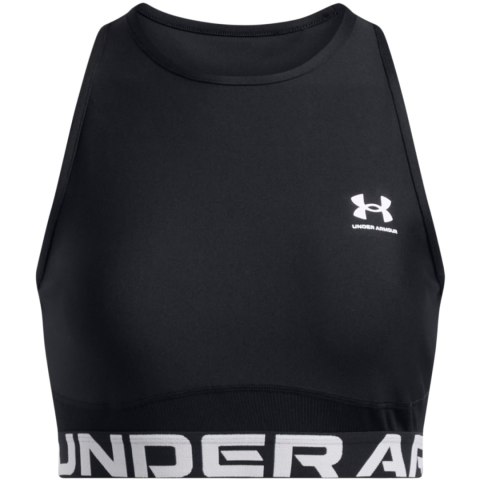 Koszulka damska Under Armour HeatGear Rib Tank czarna 1388694 001 Under Armour