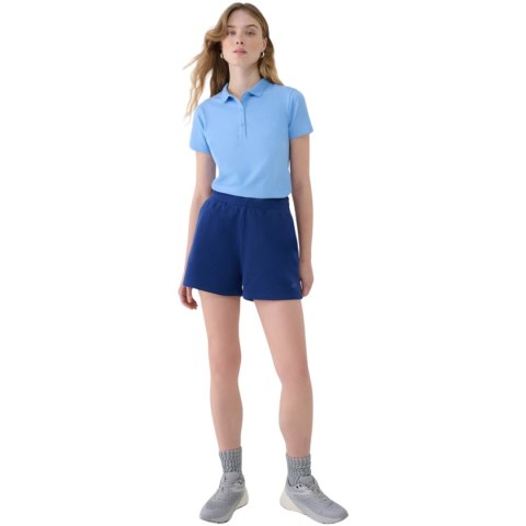 Koszulka damska polo 4F F365 denim 4FWMM00TPTSF365 32S 4F