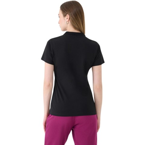 Koszulka damska polo 4F F365 głęboka czerń 4FWMM00TPTSF365 20S 4F