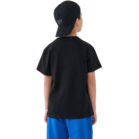 Koszulka dla chłopca 4F M2330 głęboka czerń 4FJWMM00TTSHM2330 20S 4F