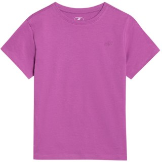 Koszulka dla dziewczynki 4F F2326 ciemny fiolet 4FJWSS25TTSHF2326 50S 4F