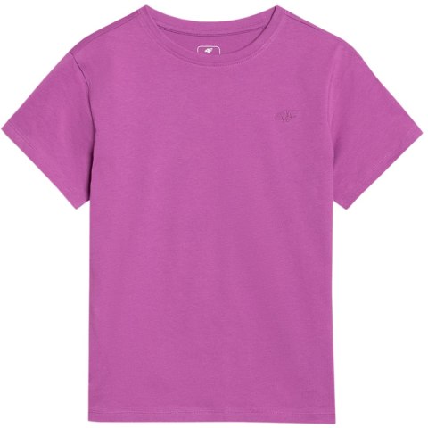 Koszulka dla dziewczynki 4F F2326 ciemny fiolet 4FJWSS25TTSHF2326 50S 4F