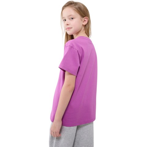 Koszulka dla dziewczynki 4F F2326 ciemny fiolet 4FJWSS25TTSHF2326 50S 4F