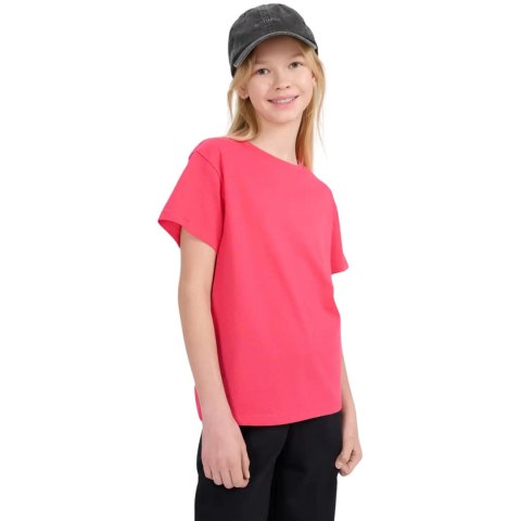 Koszulka dla dziewczynki 4F F2326 fuksja 4FJWSS25TTSHF2326 55S 4F