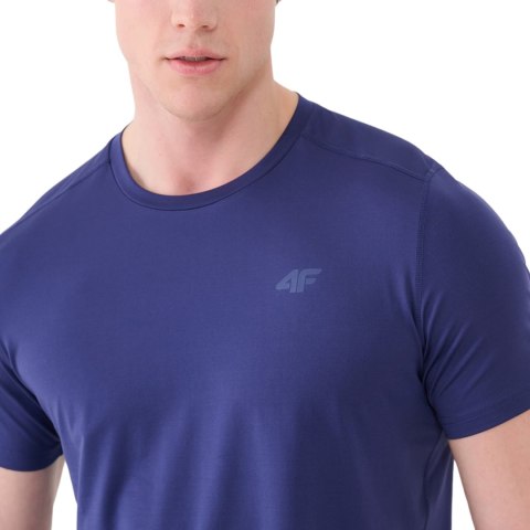 Koszulka męska 4F FNK M1343 ciemny granat 4FWSS25TFTSM1343 30S 4F