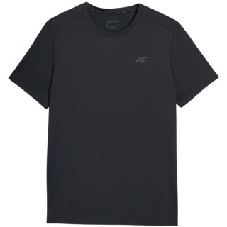 Koszulka męska 4F FNK M1343 głęboka czerń 4FWSS25TFTSM1343 20S 4F