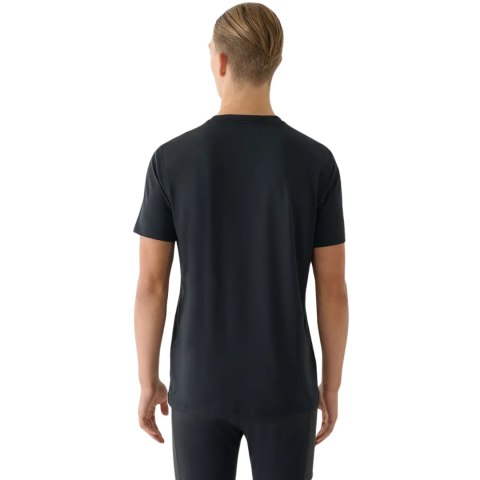 Koszulka męska 4F FNK M1343 głęboka czerń 4FWSS25TFTSM1343 20S 4F