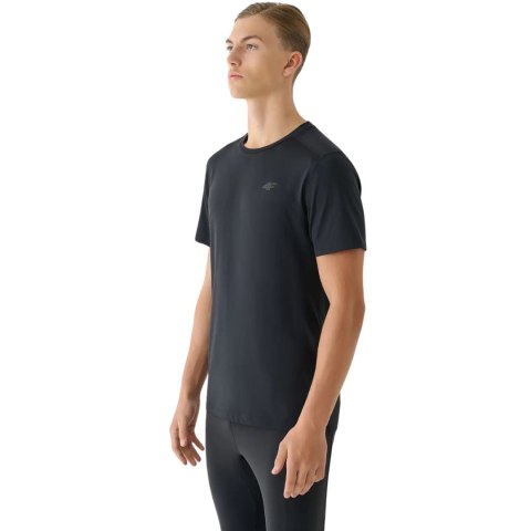 Koszulka męska 4F FNK M1343 głęboka czerń 4FWSS25TFTSM1343 20S 4F