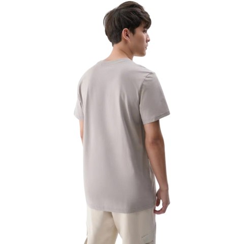 Koszulka męska 4F M2074 ciepły jasny szary 4FWSS25TTSHM2074 26S 4F