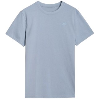 Koszulka męska 4F M2074 jasnoniebieska 4FWSS25TTSHM2074 34S 4F