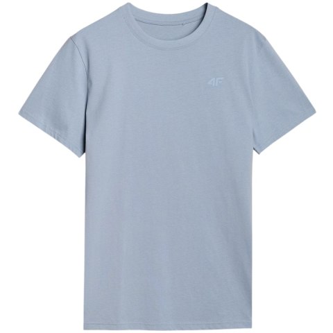 Koszulka męska 4F M2074 jasnoniebieska 4FWSS25TTSHM2074 34S 4F
