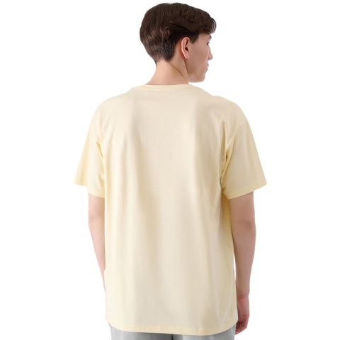 Koszulka męska 4F M2132 jasnożółta 4FRSS24TTSHM2132 73S 4F