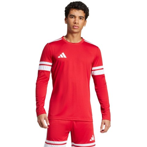 Koszulka męska adidas Squadra 25 Long Sleeve Jersey czerwona JE5297 Adidas teamwear