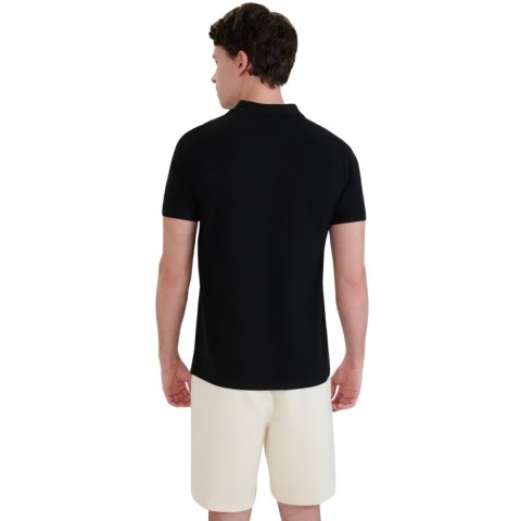 Koszulka męska polo 4F M366 głęboka czerń 4FWMM00TPTSM366 20S 4F