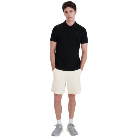 Koszulka męska polo 4F M366 głęboka czerń 4FWMM00TPTSM366 20S 4F