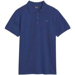 Koszulka męska polo 4F M366 granatowa 4FWMM00TPTSM366 031S 4F