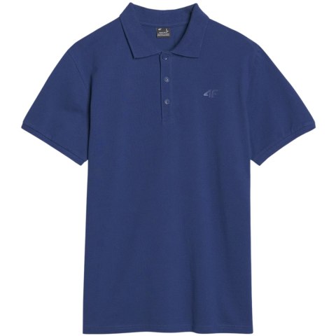 Koszulka męska polo 4F M366 granatowa 4FWMM00TPTSM366 031S 4F