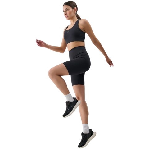 Legginsy damskie 4F F019 głęboka czerń 4FRSS25TFSTF019 20S 4F