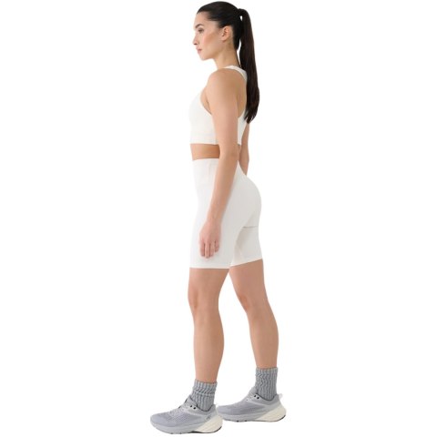 Legginsy damskie 4F F019 złamana biel 4FRSS25TFSTF019 11S 4F