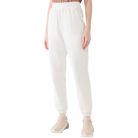 Spodnie damskie 4F CAS F1013 złamana biel 4FWSS25TTROF1013 11S 4F