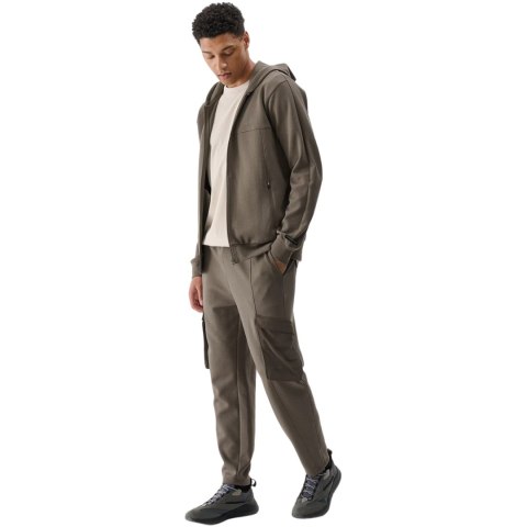 Spodnie męskie 4F CAS M0990 ciemny brąz 4FWSS25TTROM0990 80S 4F