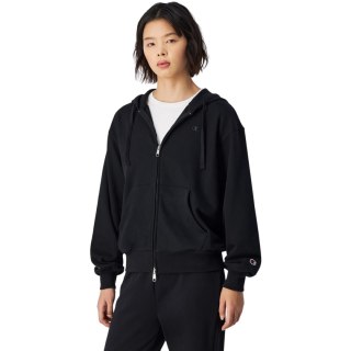 Bluza damska Champion Full Zip Hoodie Sweatshirt czarna 117787 KK001 Champion