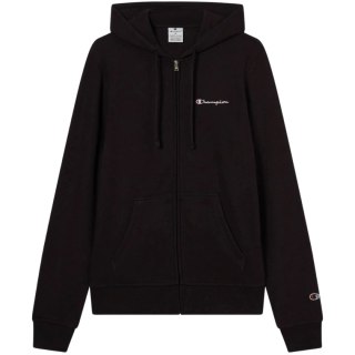 Bluza męska Champion Full Zip Hoodie Sweatshirt czarna 220731 KK001 Champion