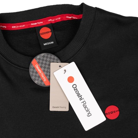 Bluza męska Ozoshi Kolumbia czarna OZ93868 Ozoshi
