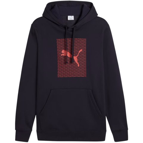 Bluza męska Puma Ess Logo Lab Hoodie FL granatowa 684669 16 Puma