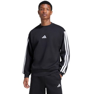 Bluza męska adidas Essentials 3-Stripes Fleece czarna JE6304 Adidas