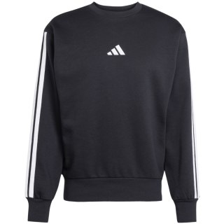 Bluza męska adidas Essentials 3-Stripes Fleece czarna JE6304 Adidas