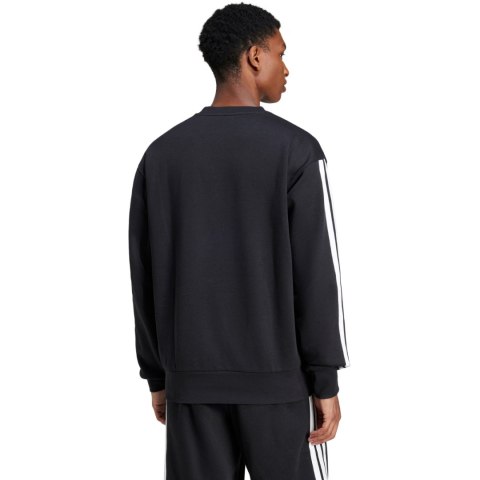 Bluza męska adidas Essentials 3-Stripes Fleece czarna JE6304 Adidas
