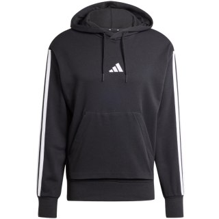 Bluza męska adidas Essentials 3-Stripes French Terry czarna JD1874 Adidas