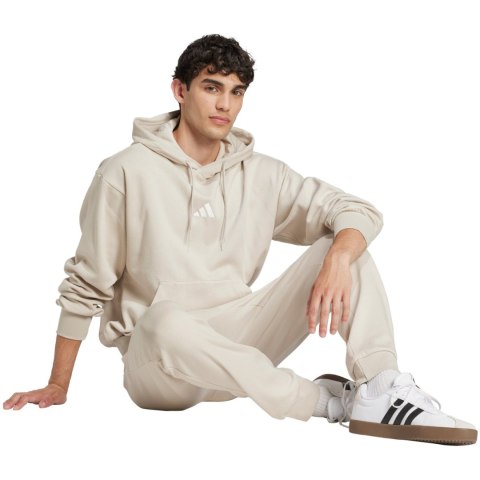 Bluza męska adidas Essentials Feelcozy Fleece beżowa IN6067 Adidas