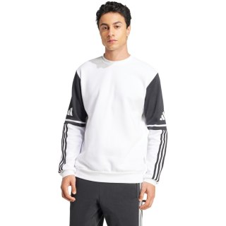 Bluza męska adidas Squadra 25 Sweat Crew biało-czarna JD2959 Adidas teamwear
