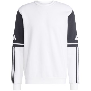 Bluza męska adidas Squadra 25 Sweat Crew biało-czarna JD2959 Adidas teamwear